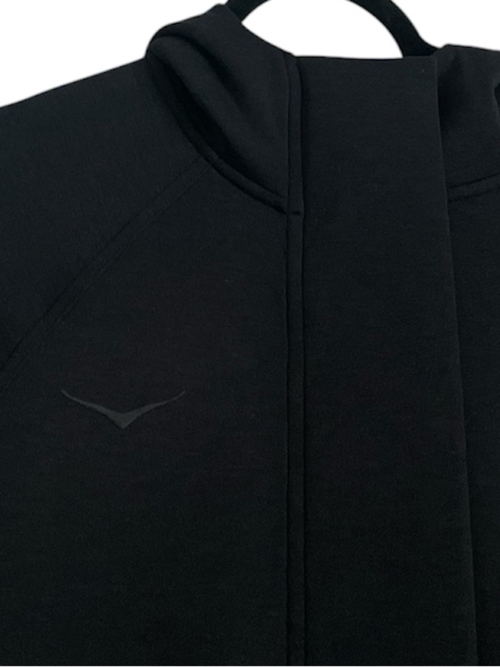 Hoka Essential Recovery Hoodie 1/2 Zip Sweatshirt Black Women’s Size Small - Picture 4 of 6